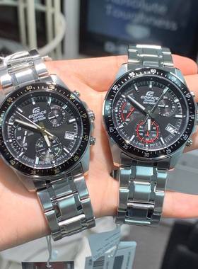 卡西欧男士商务钢带防水手表日本机芯EFV-540D EFV-530D EFV-510D