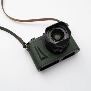 康缇斯 适用徕卡Leica Q3 43 28相机保护皮套纯手工缝制定制底座