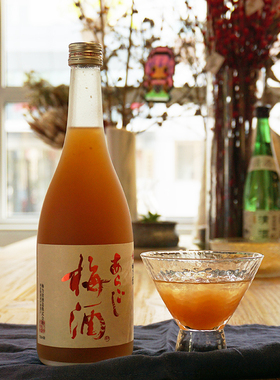 梅乃宿果肉梅酒 日本原装进口梅子酒 女士果酒 720ml
