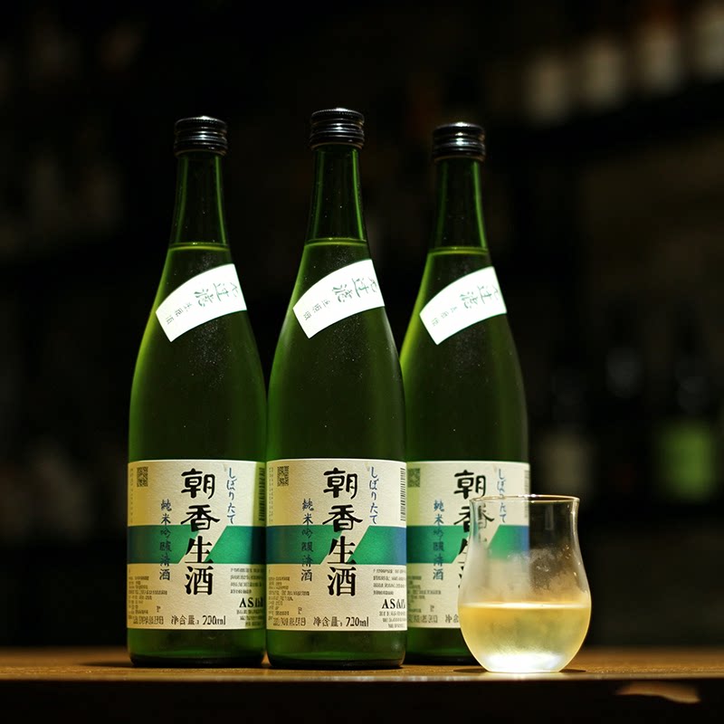 新酒朝香纯米吟酿无过滤生原酒日式国产清酒生酒720ML*3顺丰冷链