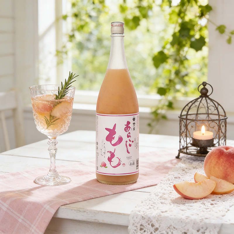 梅乃宿日本进口蜜桃酒1800ML