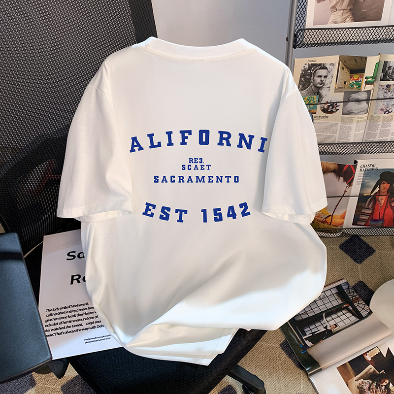 捡漏清仓~白色短袖t恤女夏季宽松韩版薄款港味chic半袖纯棉上衣服