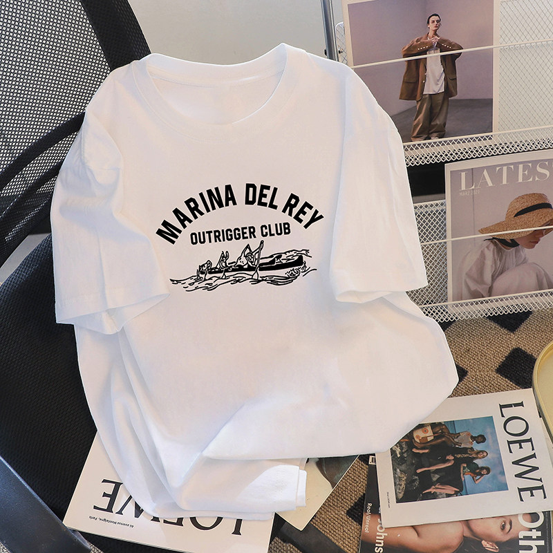 印花纯棉新款上衣短袖T恤时尚