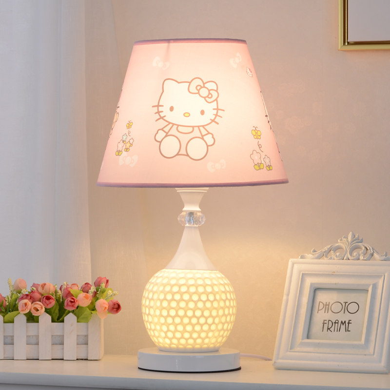 欧式触摸简约遥控结婚庆卧室床头灯客厅创意时尚调光布艺节能台灯