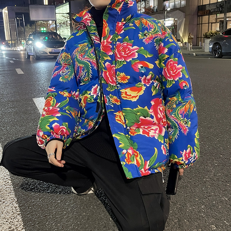 冬风东北大棉衣男女潮红情侣ins超火外套棉服保暖大码MY203,男装棉衣,星座1904B