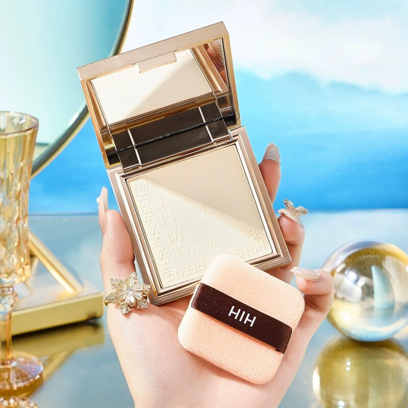 好气色防晒粉饼遮瑕持久不脱妆干皮混油皮美白控油定妆防水防汗女