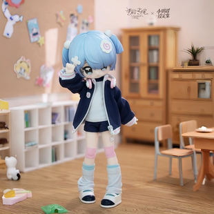 正版未启之扉小钥匙设定集可动人偶12分BJD盲盒手办娃娃潮玩礼物