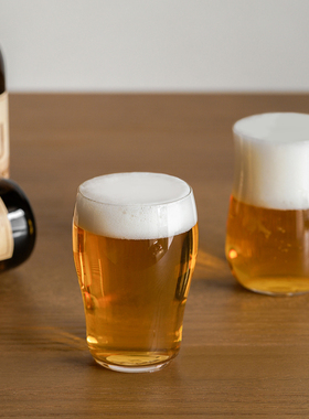 迦乐进口日本aderia精酿啤酒杯创意玻璃杯果汁杯水杯