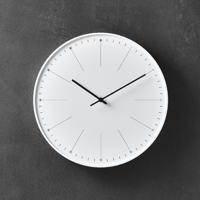 迦乐日本原装进口北欧静音时钟