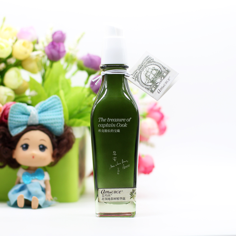 艾玛丝北领地茶树精华露控油祛痘乳液保湿收毛孔有效期2026.03