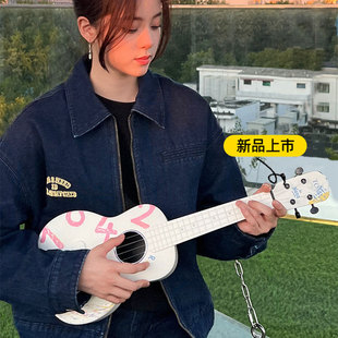 1042U TOM欧阳娜娜联名碳纤维尤克里里23寸初学者女生款