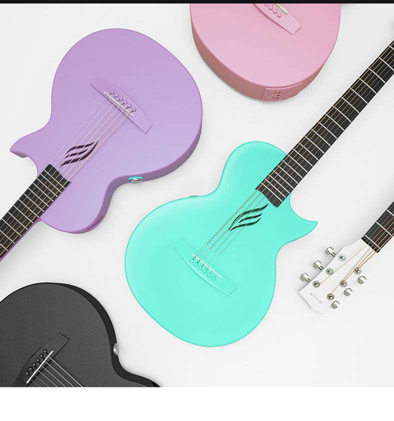 新品恩雅novago智能33碳纤维吉他