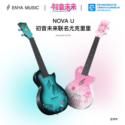 恩雅尤克里里吉他碳纤维novau