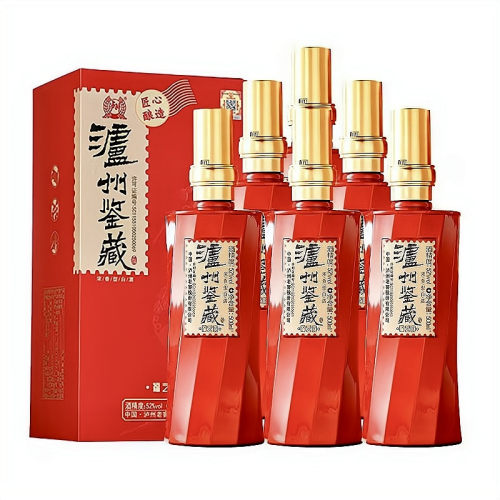 泸州鉴藏福之韵52度浓香白酒礼盒