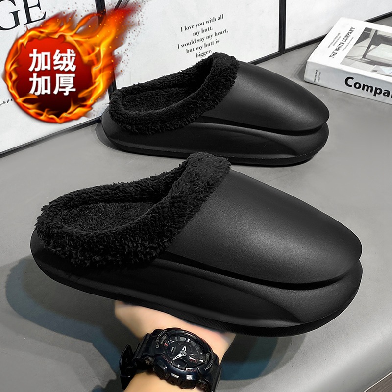 医用手术室棉拖鞋男款冬季防水