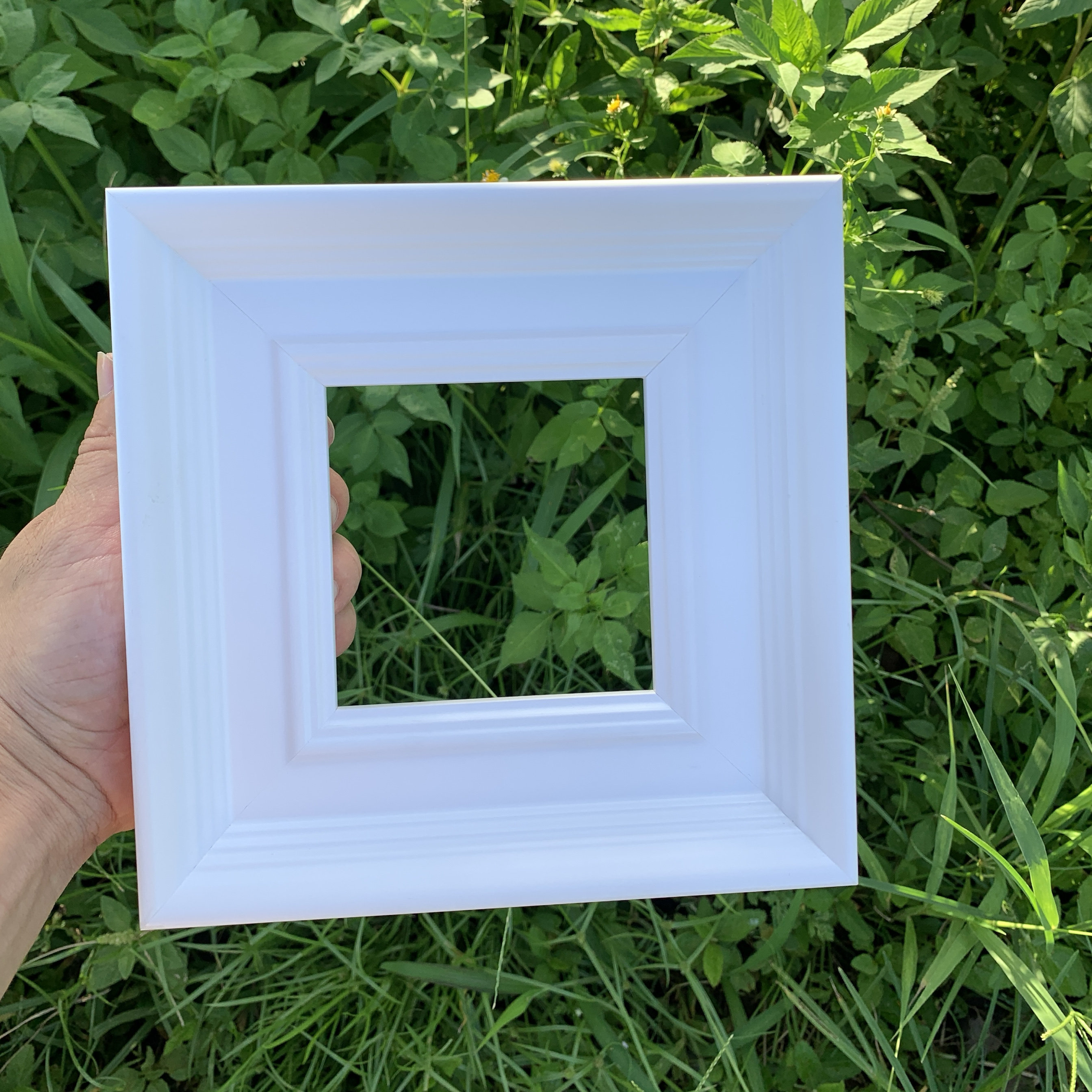 简约白色实木画框定制相框油画框相框/画框