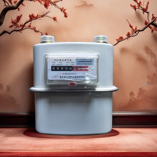 。家用膜式燃气表天然气煤气表出租房分表计量G2.5G4气表接头