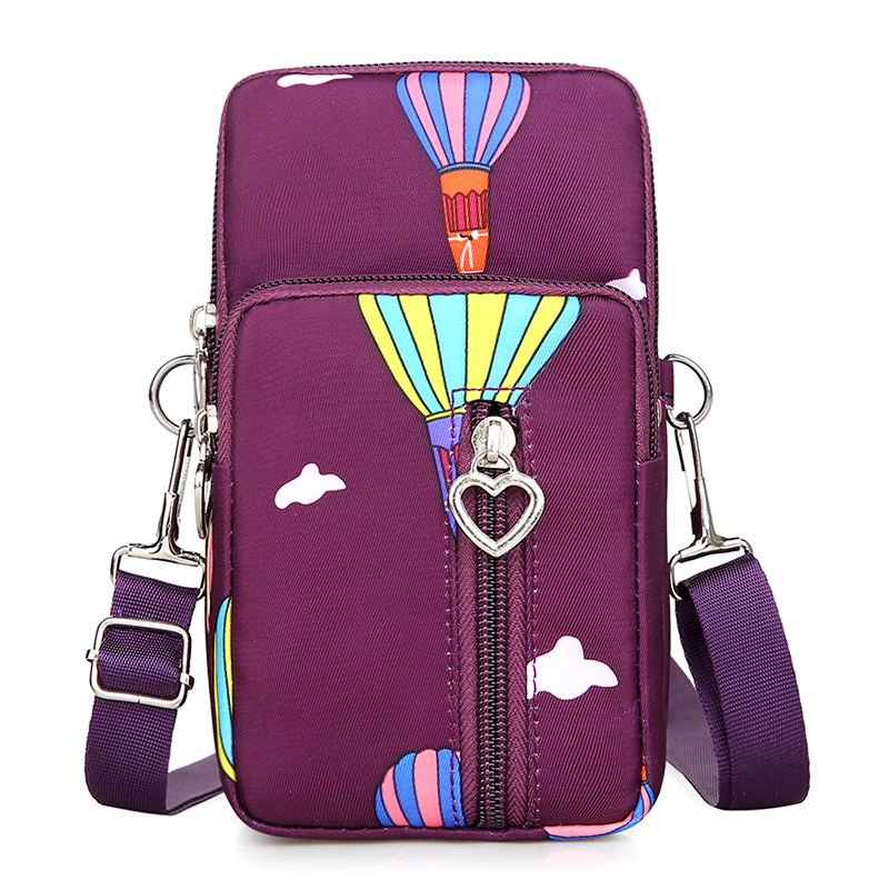 大屏手机包春夏迷你小包包女斜挎包装手机袋子挂脖布袋便携零钱包