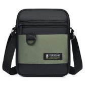 新款 男斜挎包迷你小包手机包简约单层休闲单肩包牛津布斜跨包男包