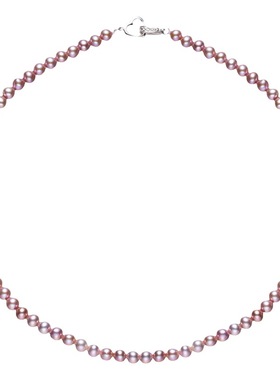 MPAY2025新款S925银紫色baby珠天然淡水珍珠项链