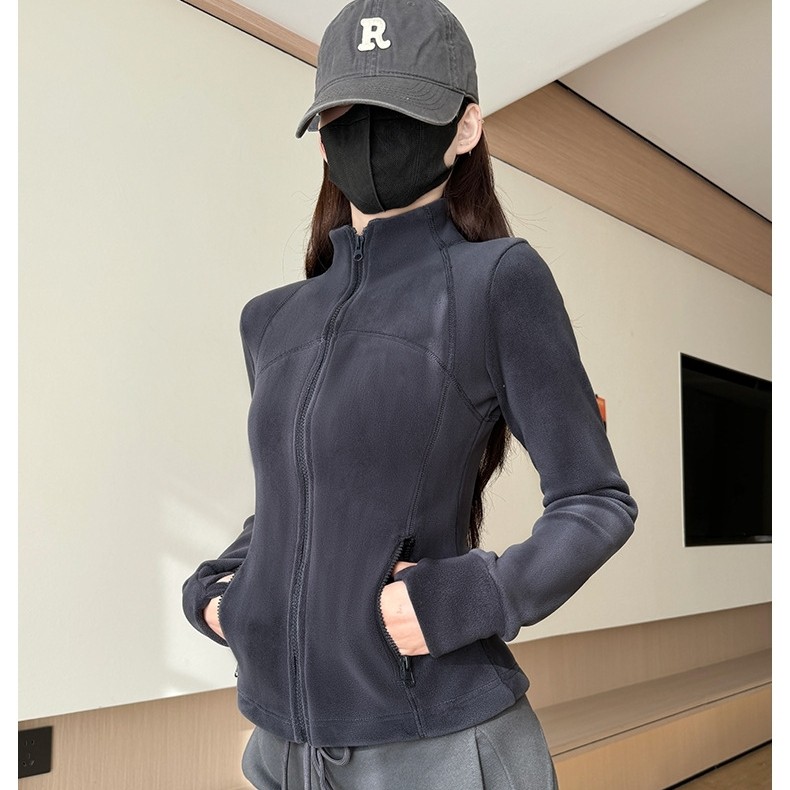 保暖不臃肿！修身显瘦奥粒绒卫衣外套女保暖抓绒收腰加绒加厚上衣