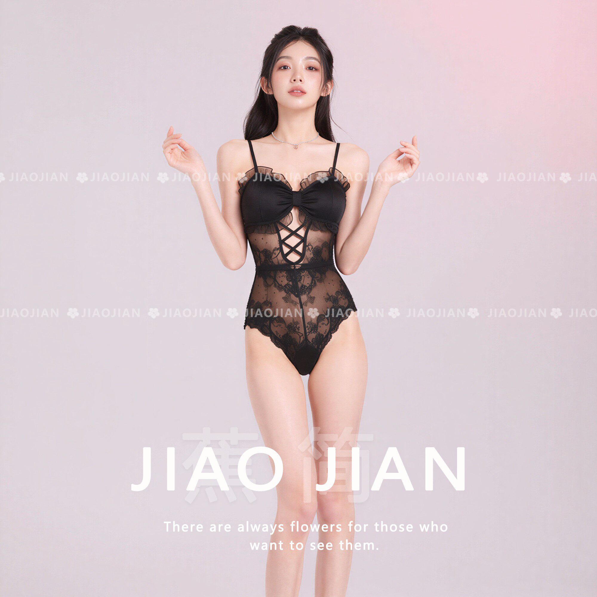 绫学妹柔情绰态qqny性感超火睡裙内衣女无钢圈收聚拢文胸睡衣纯欲
