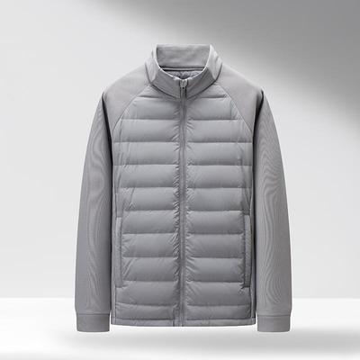 高中学生冬季羽绒内胆男孩初中生轻薄立领羽绒服青少年套校服神器