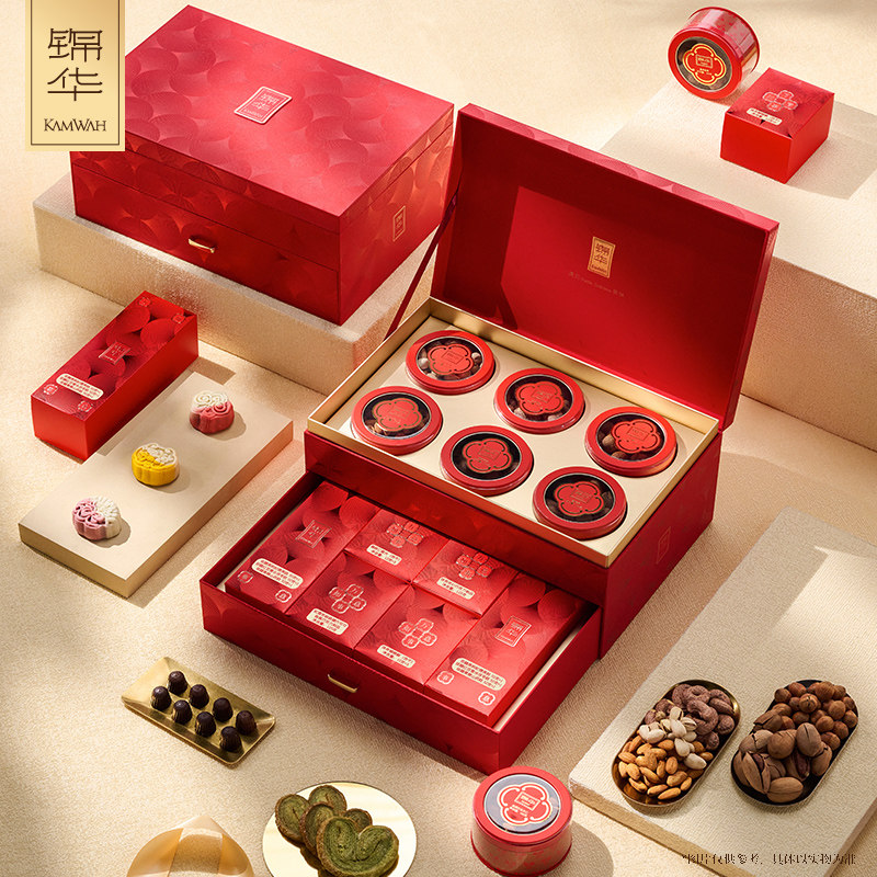 锦华年货坚果糕点礼盒团购福利送礼集采一件代发华章万象礼1260g,零食/坚果/特产,糕点礼盒/伴手礼,淘宝优惠券,粉丝福利购,淘宝优惠卷