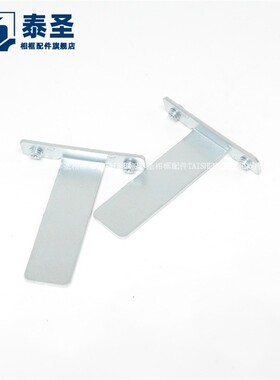 浅灰色优质铝框银色双孔地板摆台支架高级自动装饰相框100个包