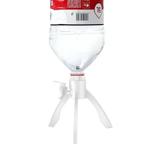 嘴三角支架出水饮水机简易瓶矿泉水带水出水器5L倒置架桶装水