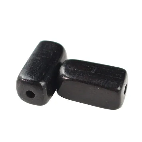 13MM佛珠DIY长方体饰品珠子黑檀木创意紫光檀手串方形珠配件文玩