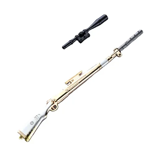 和平MK14吃鸡30原色锌合金儿童玩具珍藏版模型绝地可拆卸厘米枪模