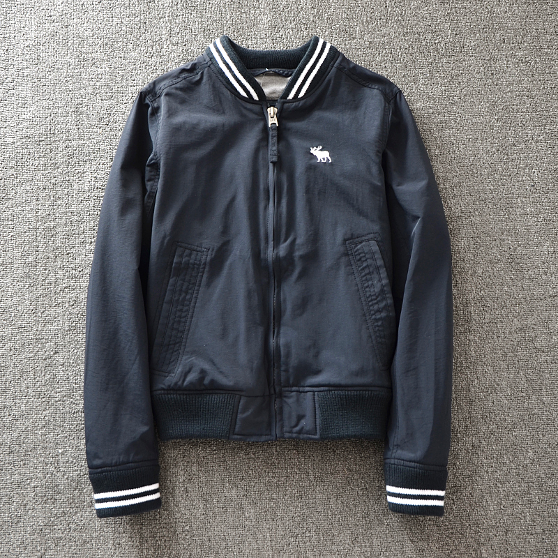 棒球服男春季2023年美式潮流AF休闲立领修身防风飞行短款夹克外套