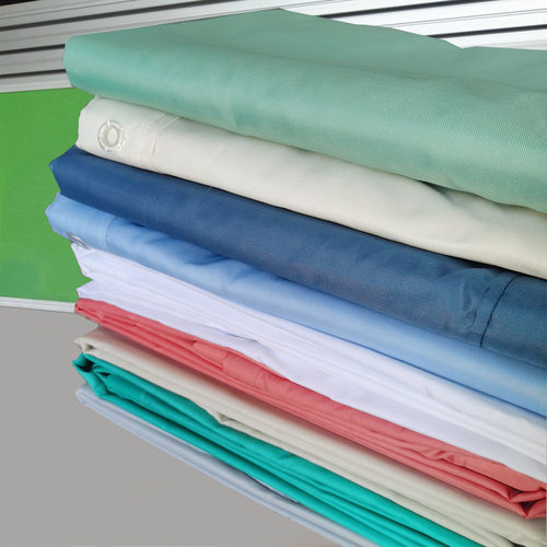 出口剩余防霉速干涤纶布隔断浴帘