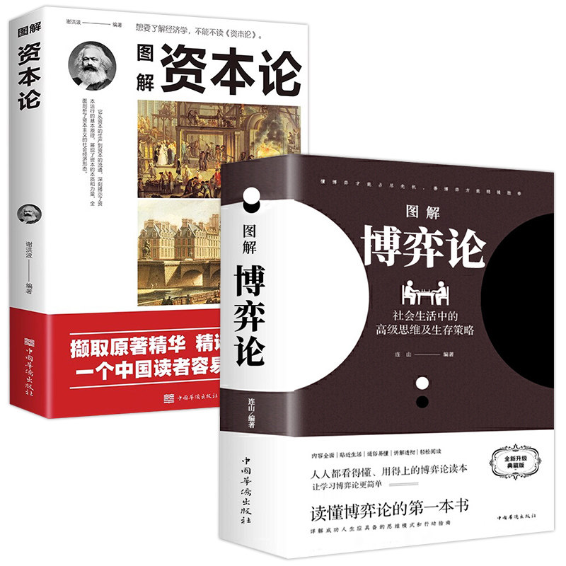 全2册博弈论+资本论 生活高级思维生存策略 励志成功智力谋略 囚徒困境枪手博弈 原著原版官方正版畅销书籍 经济学基础理论书籍高性价比高么？
