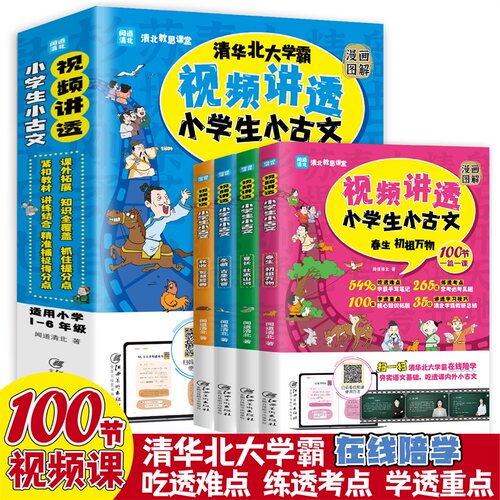 视频讲透小学生小古文漫画图解