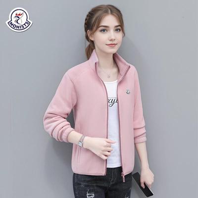 抓绒卫衣女摇粒绒外套内胆