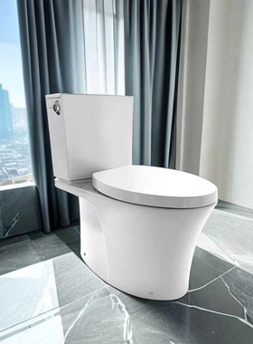 科勒五级旋风绿能分体家用座便器K-1667T/K-1666陶瓷静音马桶