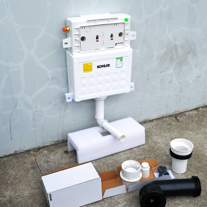 科勒挂墙水箱加控制面板