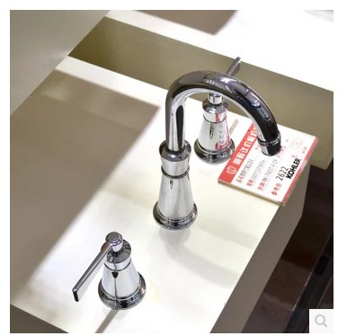 科勒雅琦浴缸缸边式浴缸龙头