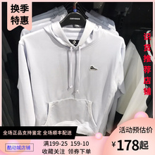 A10 10022198 匡威字母帆布鞋 图案刺绣连帽套头卫衣中性情侣男女