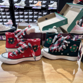 匡威1970S圣诞节限定款 A12455C 男女A12454C 时尚 潮流高帮帆布鞋