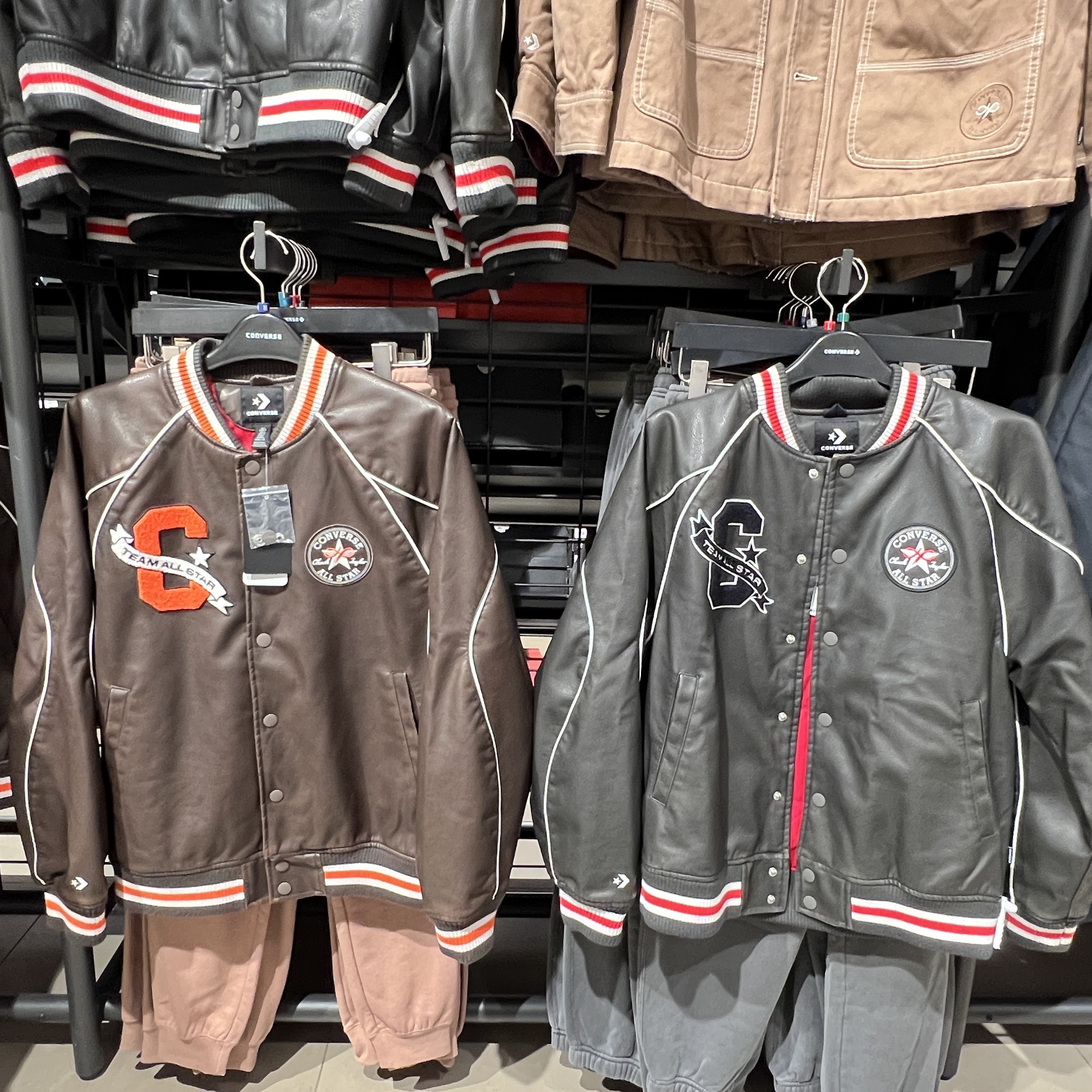 匡威王源蛇年系列同款圆标logoPU夹克棒球服棉服外套男女10028110,运动服/休闲服装,运动茄克/外套,淘宝优惠券,粉丝福利购,淘宝优惠卷