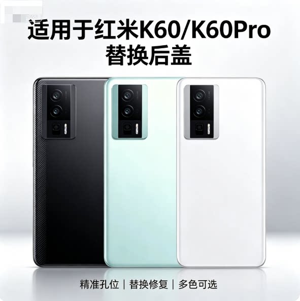 适用红米K60/K60Pro换后盖玻璃