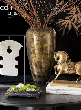 样板间新中式宋式美学软装摆件