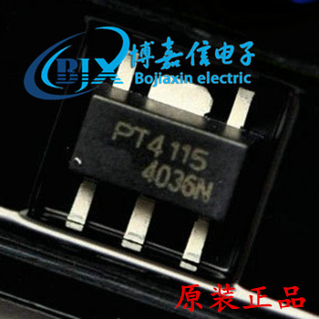 原装PT4115 PT4115B89E SOT89 LED恒流驱动IC/降压转换器全新正品