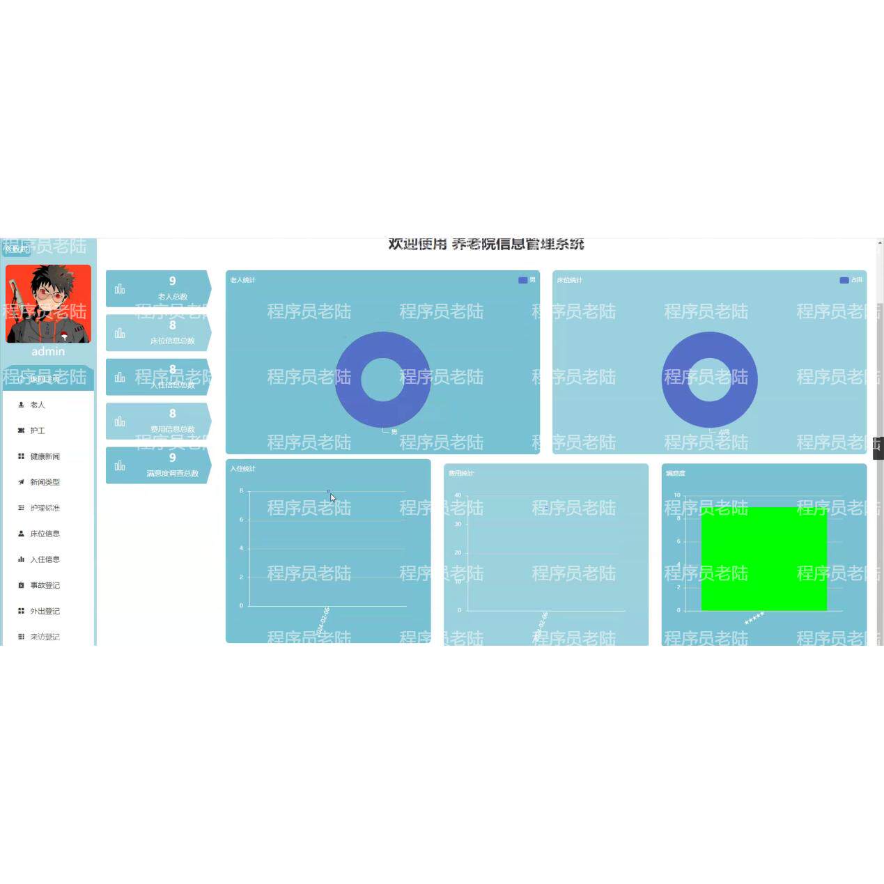 养老院信息管理系统｜java｜springboot｜vue｜mysql｜万字文档