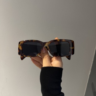 2024新款 复古方框欧美风太阳眼睛女时髦高级感方圆脸显瘦网红墨镜