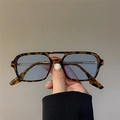 Tortoiseshell Frame Blue Film