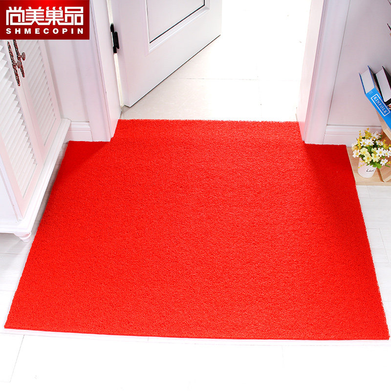 可裁剪纯色加厚塑料丝圈地垫商用进门门垫脚垫入户门防滑地毯定制,居家布艺,家用脚垫,淘宝优惠券,粉丝福利购,淘宝优惠卷